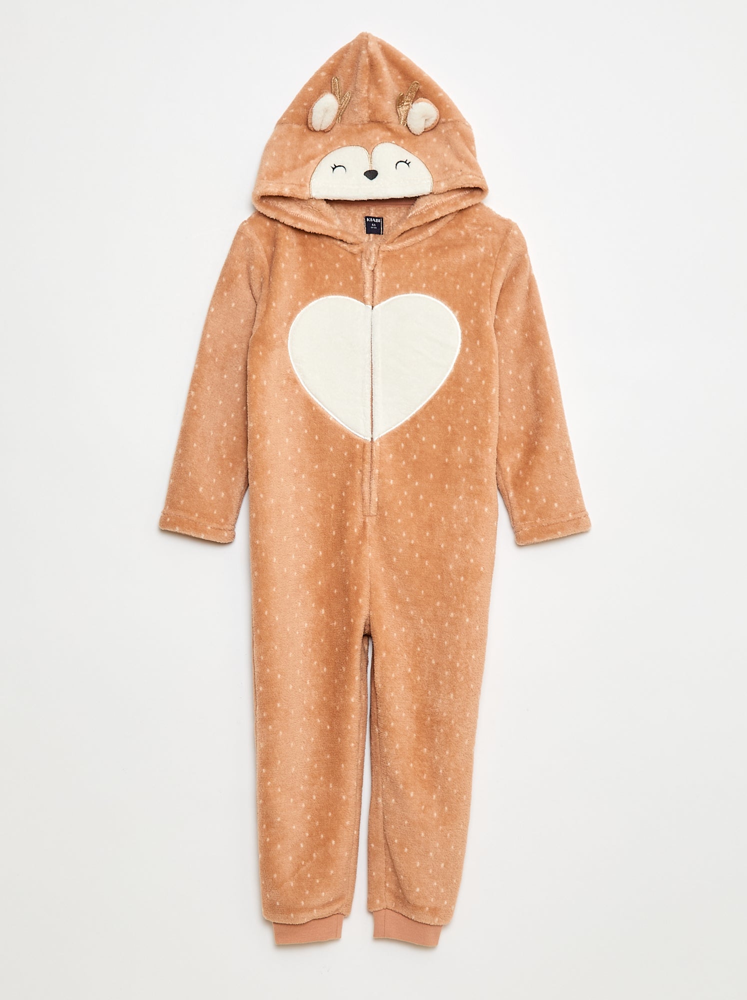 Combinaison nuit à capuche animée