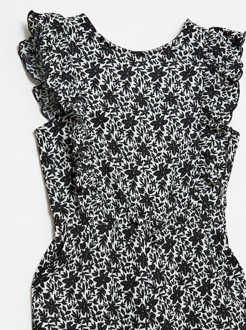 Combinaison pantalon à manches courtes - Kiabi