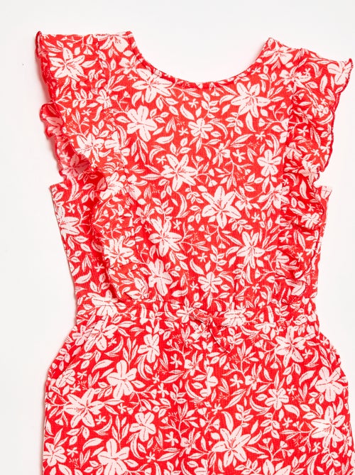 Combinaison pantalon à manches courtes - Kiabi