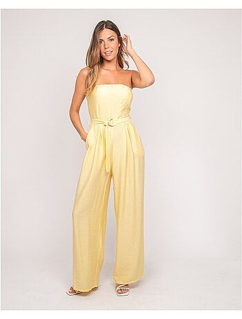 Combinaison pantalon bustier evilia