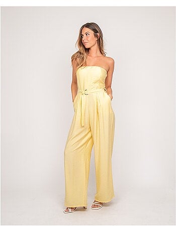 Combinaison pantalon bustier evilia