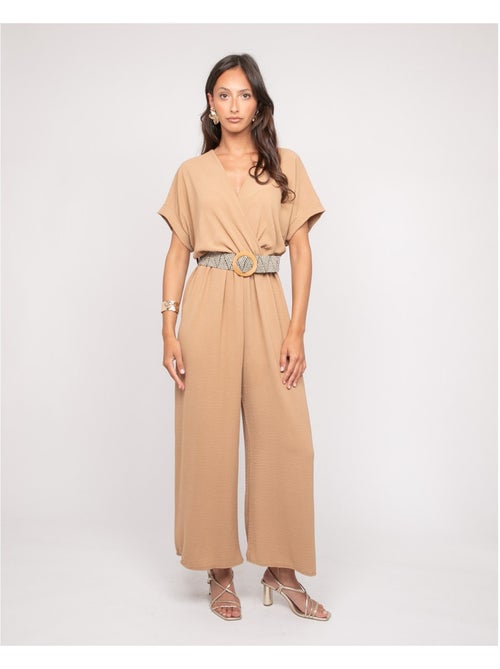 Combinaison pantalon cache-coeur evala - Kiabi