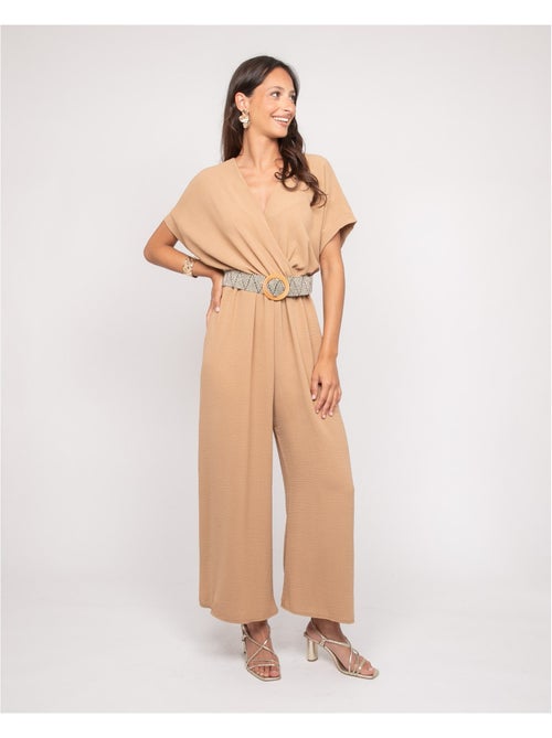 Combinaison pantalon cache-coeur evala - Kiabi