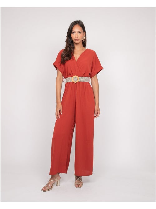 Combinaison pantalon cache-coeur evala - Kiabi