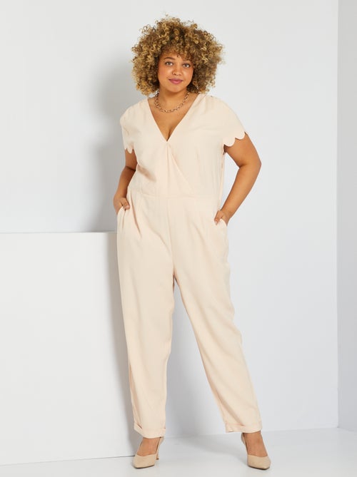 Combinaison pantalon en viscose - Kiabi