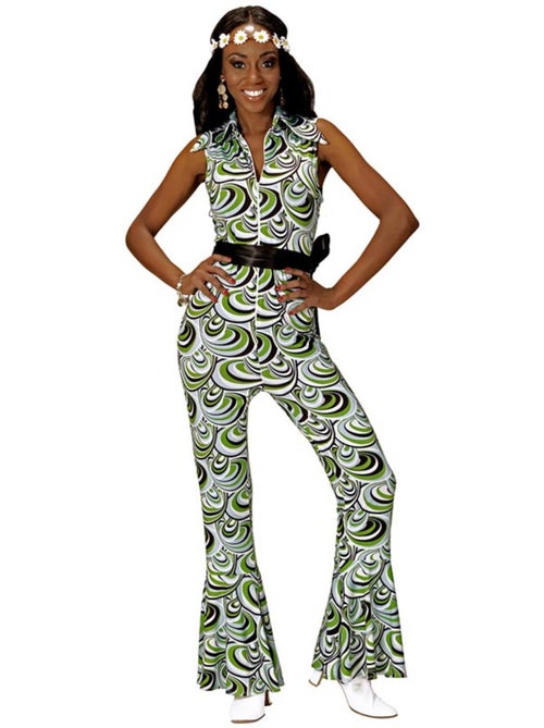 Combinaison-pantalon style années 70 - Kiabi