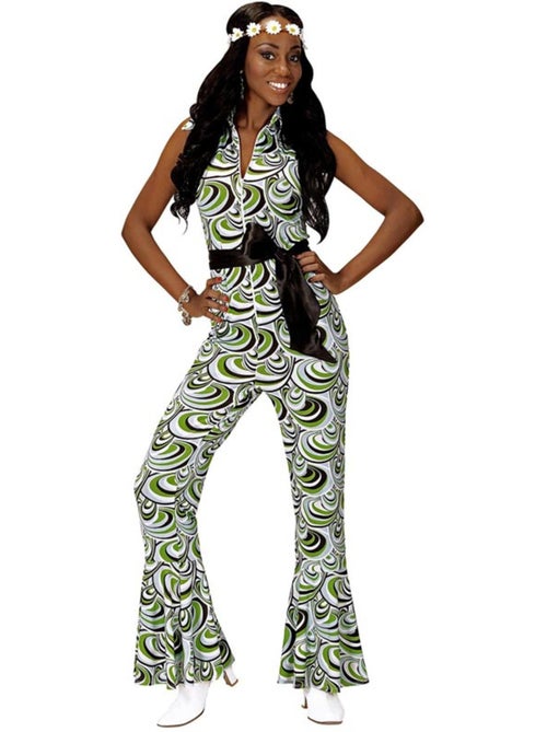 Combinaison-pantalon style années 70 - Kiabi
