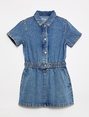 Combinaison robe en jean