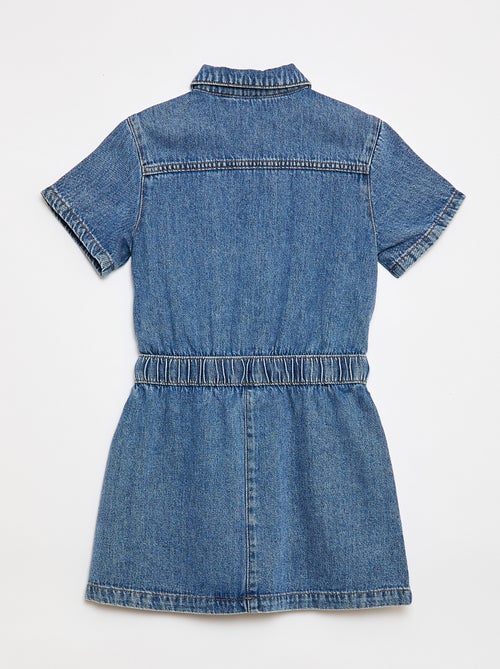 Combinaison robe en jean - Kiabi