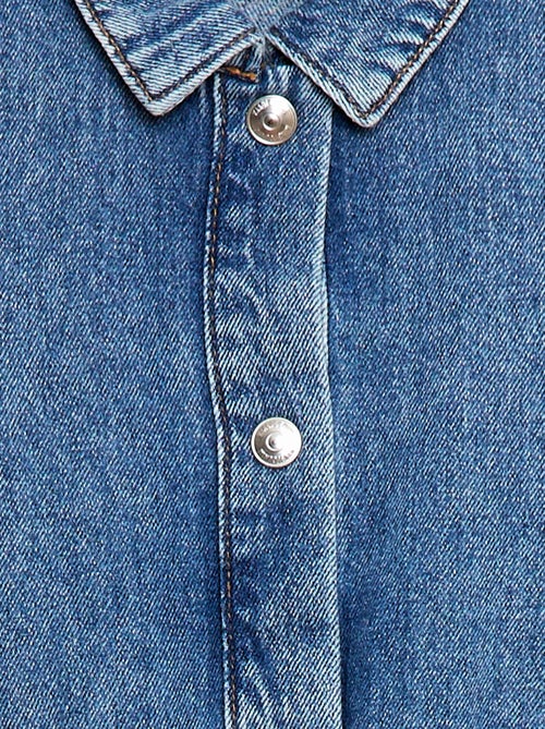 Combinaison robe en jean - Kiabi