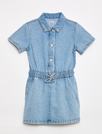 Combinaison robe en jean