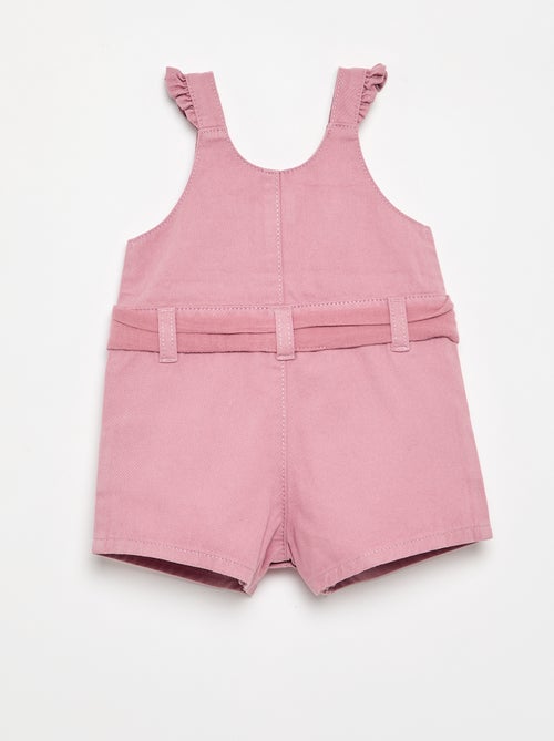 Combinaison short avec broderies - Kiabi Combinaison short avec broderies - Kiabi