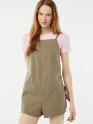 Combinaison short avec dos nu