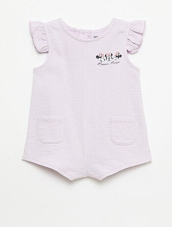 Combinaison short en baby Terry