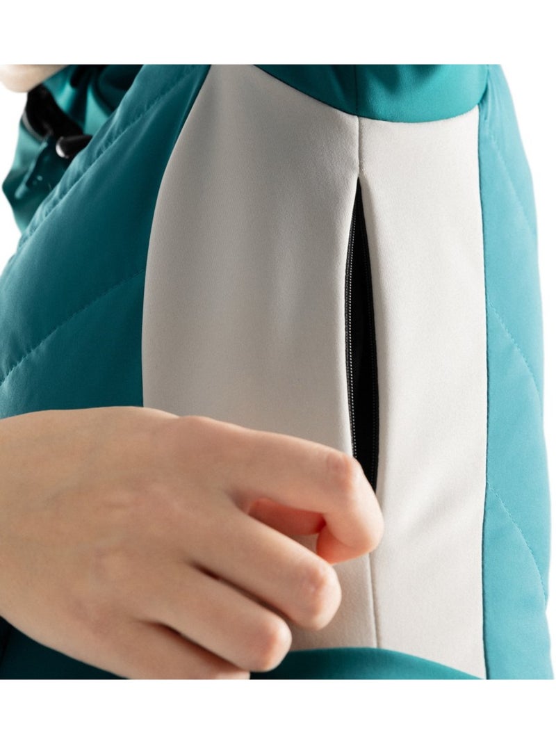 Combinaison ski femme sports d'hiver femme o1 ellie Vert - Kiabi