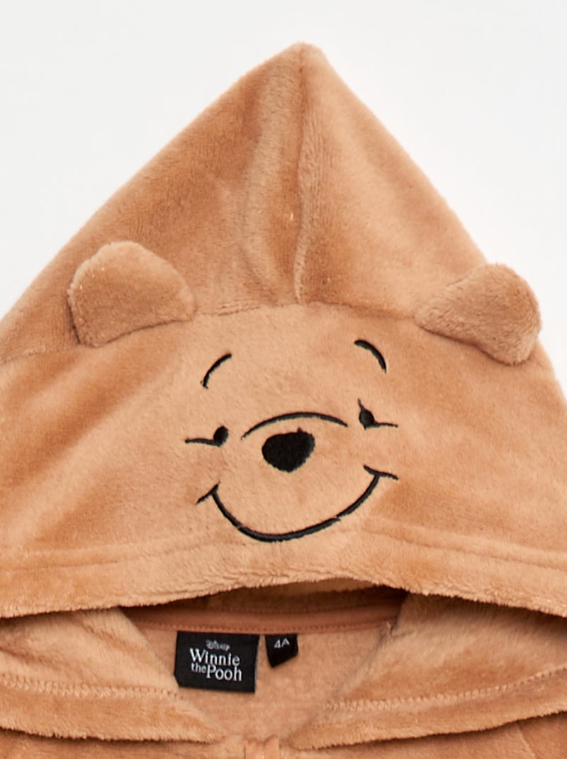 Combinaison 'Winnie' 'Disney' en polaire ultra-doux Beige - Kiabi