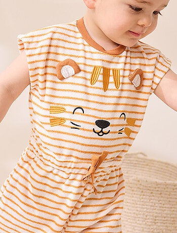 Combishort bébé en éponge Mio