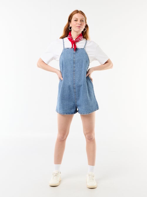 Combishort forme salopette - Kiabi