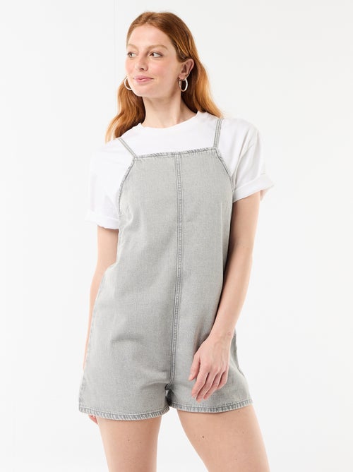 Combishort forme salopette - Kiabi