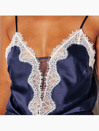 Combishort jadelle - rougegorge lingerie