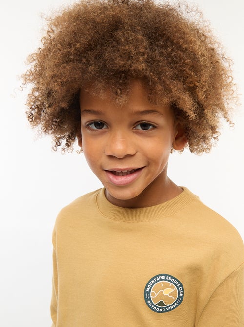 Comfortabel T-shirt met print - Kiabi