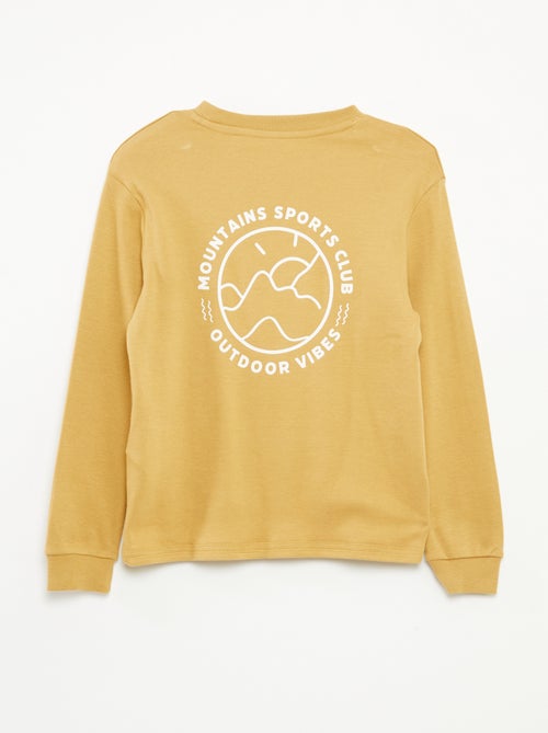 Comfortabel T-shirt met print - Kiabi