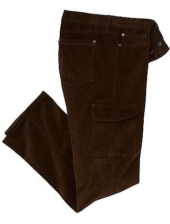 Comfortabele fluwelen stretchbroek - atlas for men