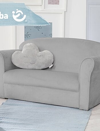 Comfortabele kinderbank van velours - ROBA 'lil sofa'