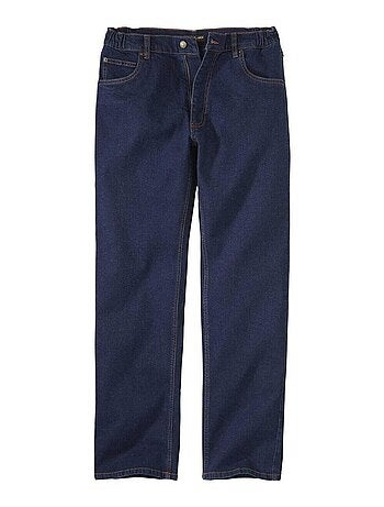 Grijze jeans met elastische zijkanten - ATLAS FOR MEN