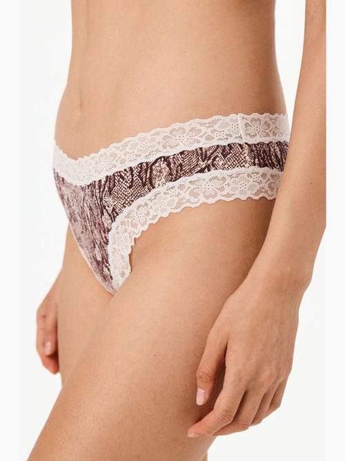 Comfy braziliaans slipje penti - Kiabi