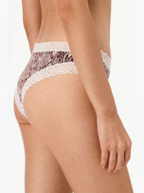 Comfy braziliaans slipje penti - Kiabi