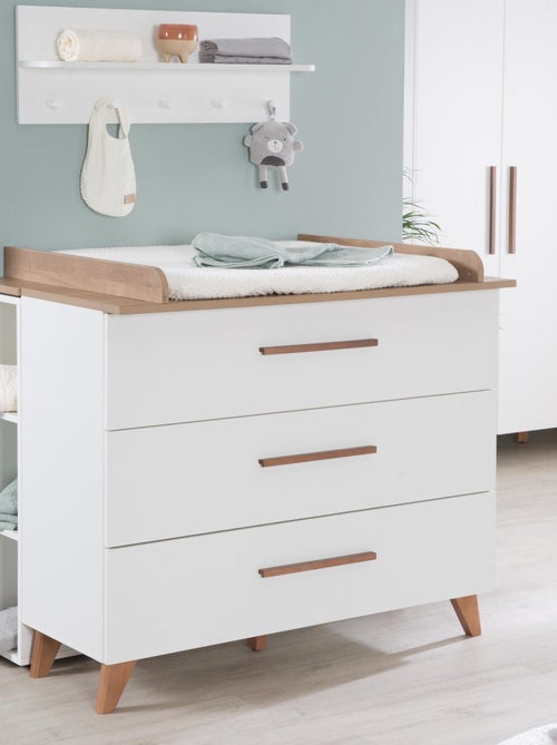 Commode à langer évolutive 3 tiroirs en bois - ROBA 'Ole' - Kiabi