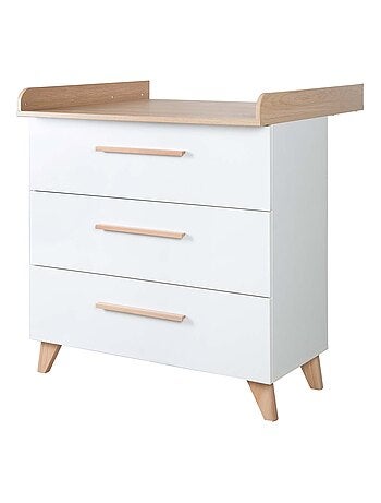 Commode à langer évolutive 3 tiroirs 'leon' roba