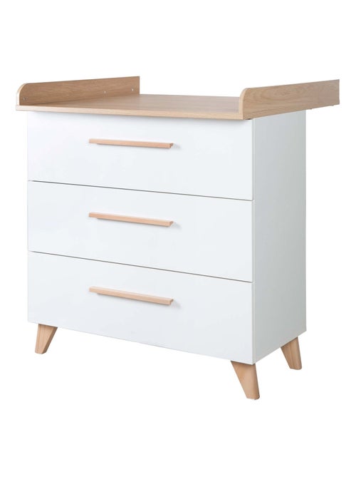 Commode à langer évolutive 3 tiroirs 'Leon' ROBA - Kiabi
