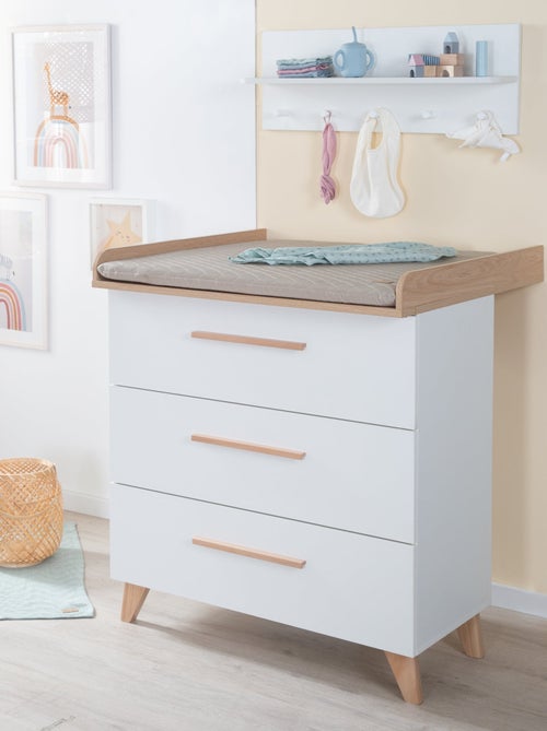 Commode à langer évolutive 3 tiroirs 'Leon' ROBA - Kiabi
