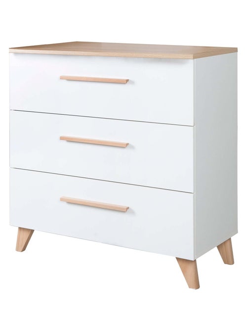 Commode à langer évolutive 3 tiroirs 'Leon' ROBA - Kiabi