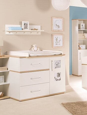 Commode à langer évolutive avec 2 cadres photo 'pia' roba