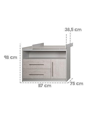 Commode à langer évolutive 'Maren 2' ROBA