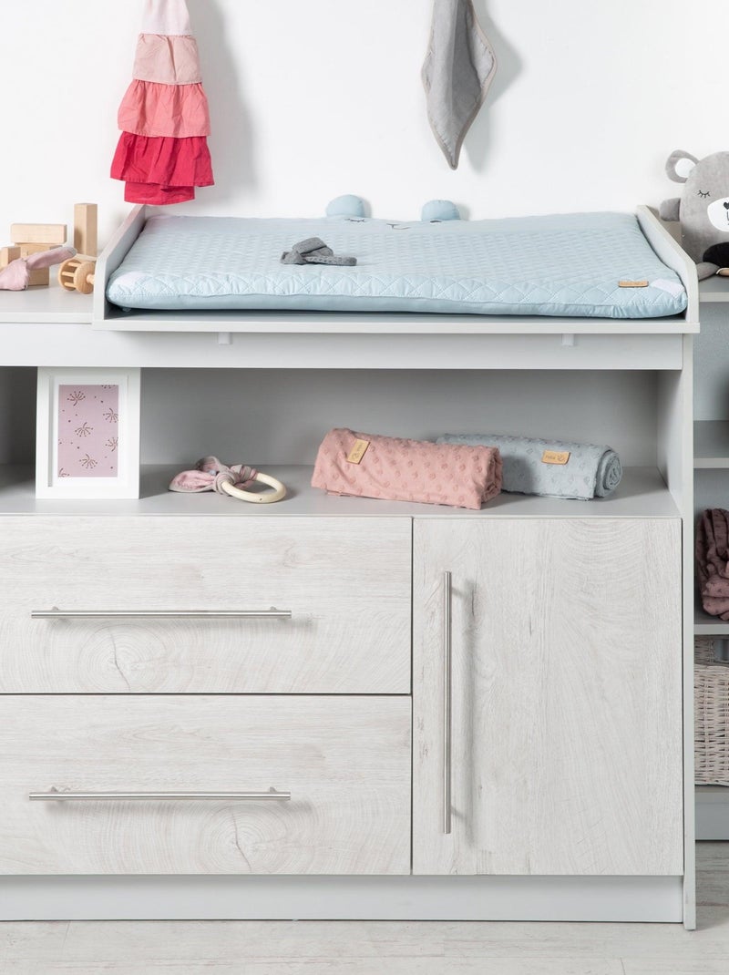 Commode à langer évolutive 'Maren 2' ROBA Gris Gris clair - Kiabi