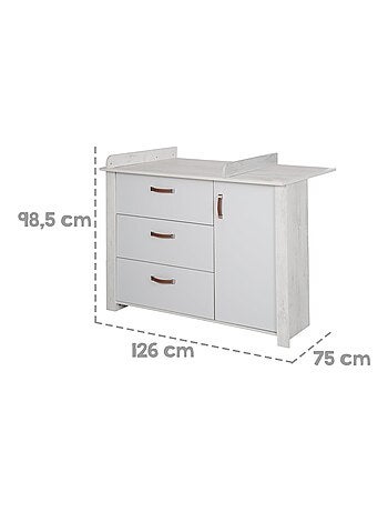 Commode à langer évolutive 'Mila' ROBA
