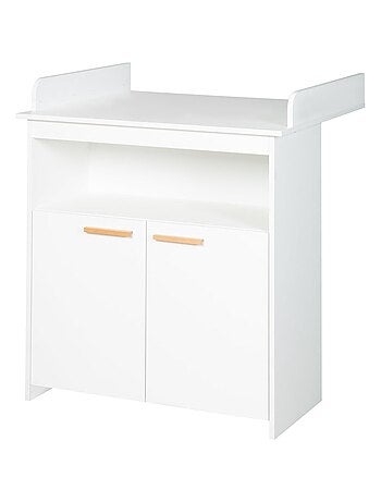 Commode à langer minimaliste 2 portes 'Anton' ROBA