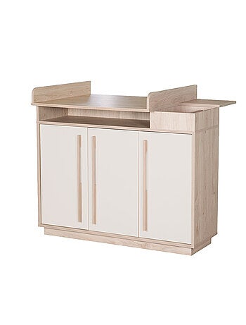 Commode à langer minimaliste avec rangements Elva Roba