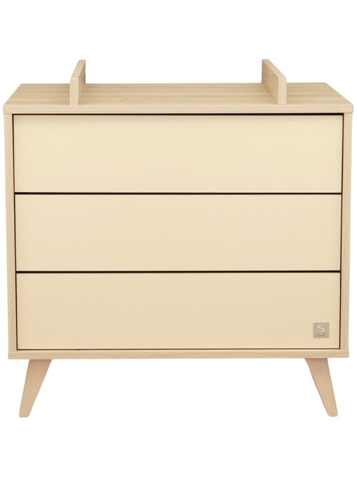 Commode met 3 laden op schuine houten poten - Kiabi Commode met 3 laden op schuine houten poten - Kiabi