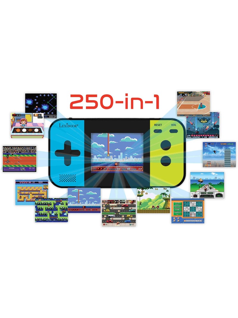 Compact cyber arcade® pocket gaming console met kleuren lcd 2.5'' en 150 games Multicolor - Kiabi