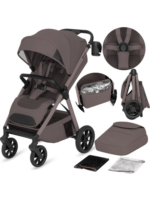 Compacte buggy lionelo bett- lichtgewicht & inklapbaar - lichtgewicht & inklapbaar - tot 22 kg - Kiabi Compacte buggy lionelo bett- lichtgewicht & inklapbaar - lichtgewicht & inklapbaar - tot 22 kg - Kiabi