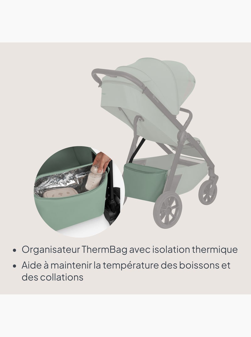 Compacte buggy lionelo bett- lichtgewicht & inklapbaar - lichtgewicht & inklapbaar - tot 22 kg Groen - Kiabi