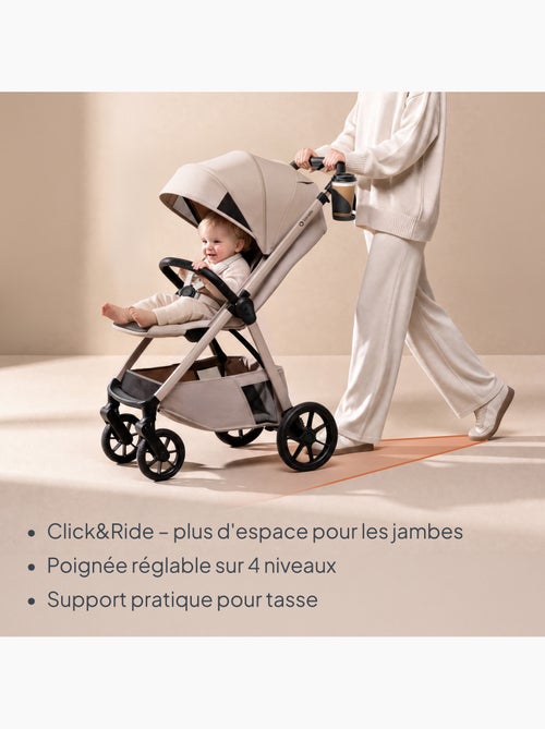 Compacte buggy lionelo bett- lichtgewicht & inklapbaar - lichtgewicht & inklapbaar - tot 22 kg - Kiabi