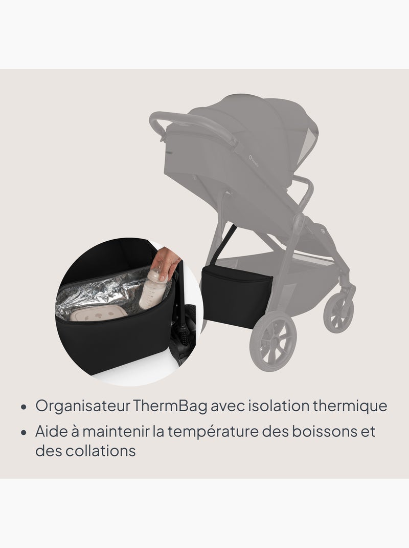 Compacte buggy lionelo bett- lichtgewicht & inklapbaar - lichtgewicht & inklapbaar - tot 22 kg Zwart - Kiabi
