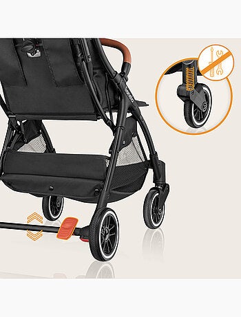 Compacte buggy LIONELO Julie One - Tot 22 kg - Lichtgewicht & inklapbaar - Accessoires