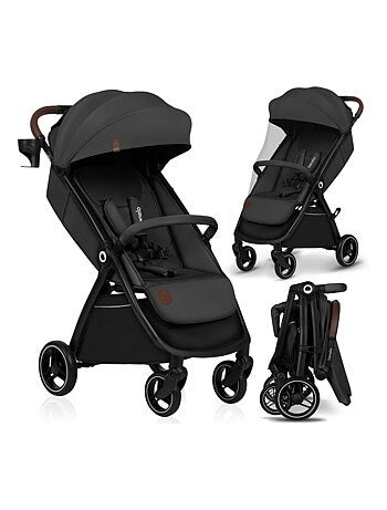 Compacte kinderwagen LIONELO Ingrid – Vering – Tot 22 kg – Lichtgewicht en opvouwbaar